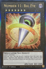 Number 11: Big Eye - RA04-EN062 - (PUR) Prismatic Ultimate Rare - 1st Edition